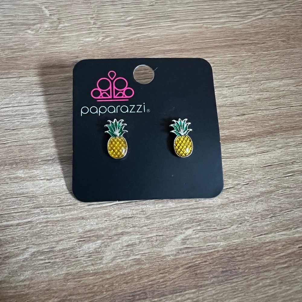 Paparazzi Pineapple Earrings